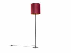 Qazqa led lampadaires simplo fl - rouge - classique/antique