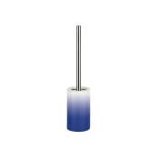 Spirella - Brosse Wc avec support Céramique tube gradient Bleu Marine Bleu