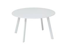 Table d'appoint ronde Saona Blanc - 70 cm