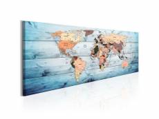 Tableau cartes du monde world maps: sapphire travels