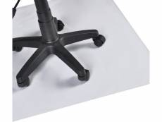 Tapis protection sol chaise siège fauteuil bureau pvc xs 90 x 90 cm helloshop26 0502013