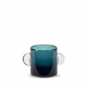 Vase Wind & Fire / Ø 12,5 x H 14 cm - Serax bleu en