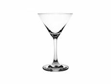 Verre à martini en cristal olympia 160 ml - lot de