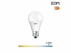 Ampoule standard led réglable e27 10w 810 lm 6400k lumière froide edm