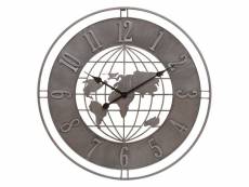 Horloge monde isac d68 cm - atmosphera