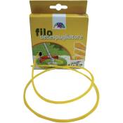 Inferramenta - Fil nylon jaune pour de'broussailleuse section ronde 2,4 mm x 15 mt