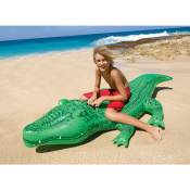 Intex - Grand crocodile gonflable Vert