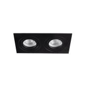 Kanlux - Support Spot led Encastrable 2x10W Gx5.3 MR16 IP20 170mmx90mm