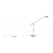 Lampe de table en aluminium grise 45 x 16,5 cm Fifty
