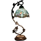 Lampe Tiffany Lampe de lecture de bureau style libellule