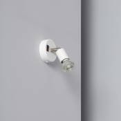 Ledkia - Applique Orientable Aluminium Oasis 1 Spot Blanc avec Interrupteur