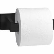 Norcks - Porte Papier Toilette Noir, Acier INOX Porte Rouleau Support Papier Toilette pour Salle De Bain et Cuisine (Noir Mat) - Noir