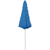 Parasol de plage Bleu 300 cm - Inlife