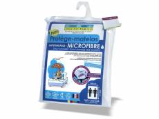Protège matelas 160x200 cm - 100% microfibres imperméable et etirable - forme drap housse