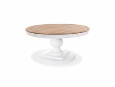 Table ronde extensible en bois massif héloïse bois