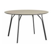 Table ronde taupe 120 cm Tree - Woud