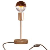 Lampe de table Alzaluce Half Cup en métal Cuivre -