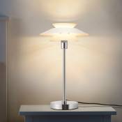 Lampe de table pour salon - Design moderne blanc, lampe