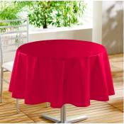 Nappe ronde Declino rouge