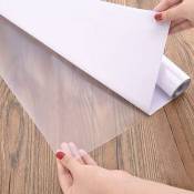 Papier Adhesif Pour Meuble Transparent 60×500cm Vynile