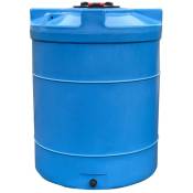 Plast'up Rotomoulage - Cuve de stockage eau 3000 verticale-Bleu-190cm