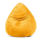 Sitting Point - Pouf Softy xl Moutarde - Moutarde