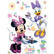 Sticker mural Minnie Mouse & Daisy Duck - 65 x 85 cm