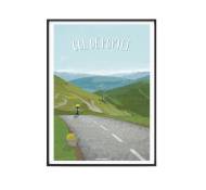 Affiche Cyclisme - Col du Portet 40 x 60 cm