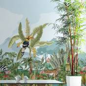 Ambiance-sticker - Papier peint panoramique jungle