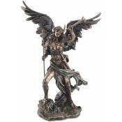 Anges - Statuette Gabriel de couleur bronze en polyrésine