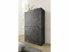 Argentier basic marbre gris anthracite 102x162 cm Azura-43589