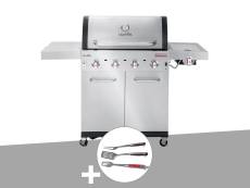 Barbecue à gaz Char-Broil Professional Pro S 4 + Kit 3 ustensiles