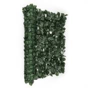 Blum - feldt Fency Dark Ivy - Clôture brise-vue en imitation lierre de 300x150 cm pour balcon, terrasse, jardin - vert foncé - Vert Forêt