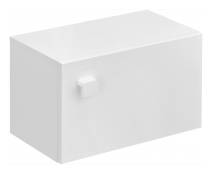 Cersanit - Meuble de rangement salle de bain gain de place profondeur 24.5cm