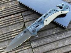 Couteau de poche pliable avec lame de 6,8 cm