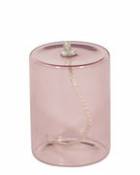 Lampe à huile Olie / Ø 7,5 x H 10 cm - ENOstudio rose en verre