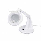 LIGHTCRAFT Lampe loupe de Table à LED Blanc