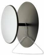 Patère Reflect / Miroir - Ø 30 cm - Serax noir en métal