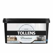 Peinture Tollens premium murs boiseries et radiateurs gris perlé mat 2 5L