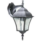 Rabalux - paroi extérieure lampe lumière verre métallique Toscana vieil argent Ø20,5cm l: 20 cm b: 14,5 cm h: 37cm IP43