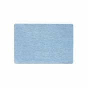 Spirella Tapis de bain Microfibre GOBI 55x65cm Bleu Clair - Bleu