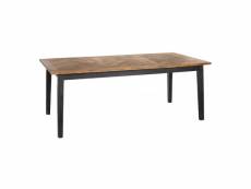 Table à manger bois massif 200x100cm hugo 1049