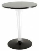 Table ronde TopTop - Dr. YES / Ø 60 cm - Kartell noir en plastique