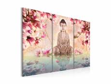 Tableau - bouddha - méditation-90x60 A1-N2417-DK