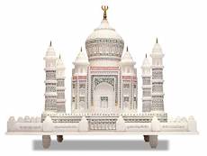 Taj Mahal Craft Pierre en marbre pur et de superbe
