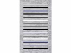 "tapis rayures gris dimensions - 120x180" TPS_RAY_GRI120