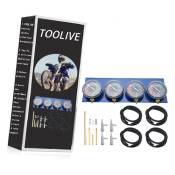 Toolive - Carburateur Kit de jauge à Vide Accessoire