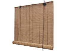 Vidaxl store roulant en bambou 150x160 cm marron 245812