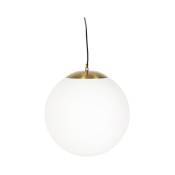 Ball hl - Suspension - 1 lumière - ø 400 mm - Blanc - Moderne, Design - éclairage intérieur - Salon i Chambre i Cuisine i Salle à manger - Blanc