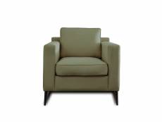 Calliope - fauteuil - en tissu - pieds métal - lisa design - vert